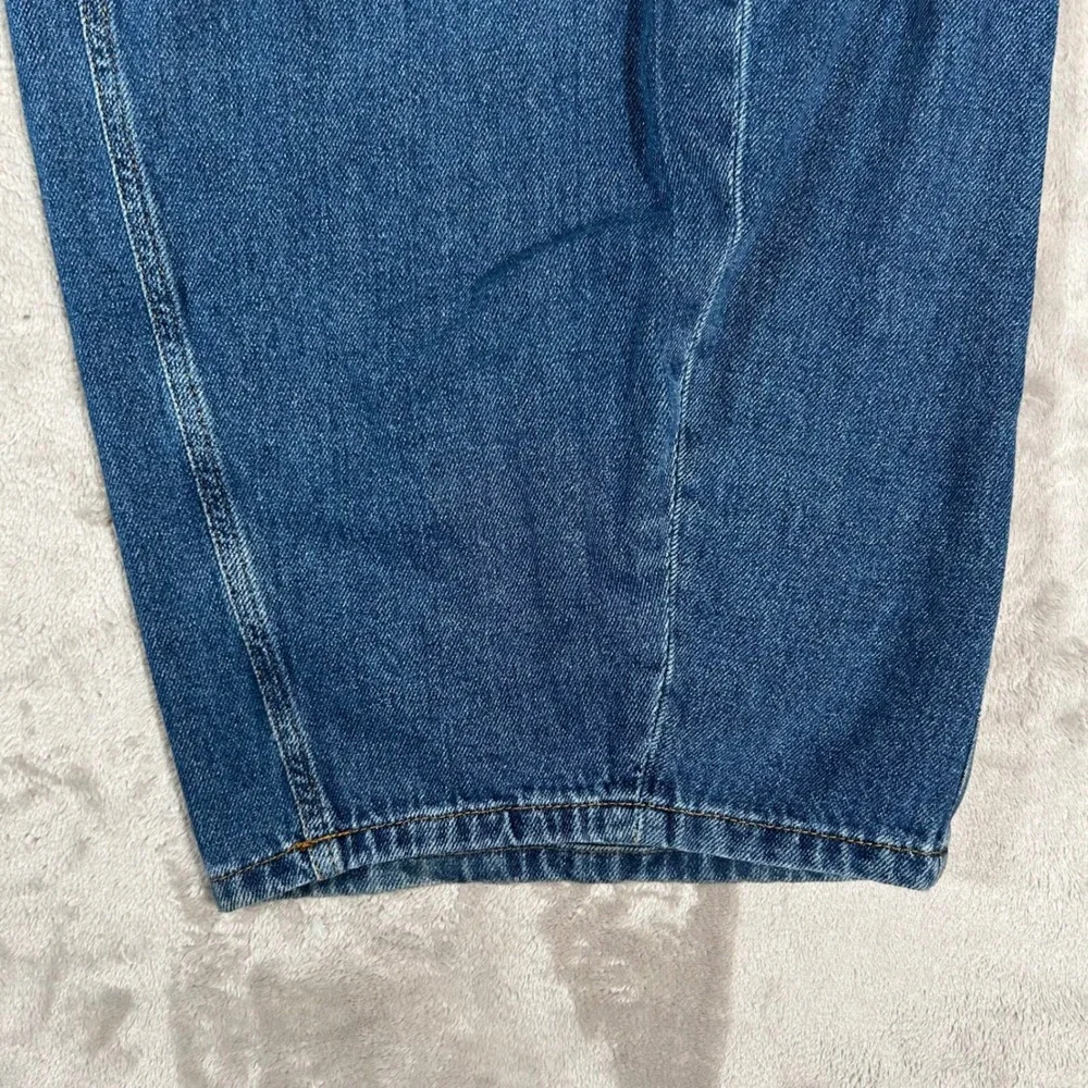Pilcro Anthropologie The Georgia Full-Length High-Rise Barrel Jeans Womens 32P